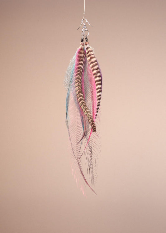 Fuchsia Blue Rooster/Emu