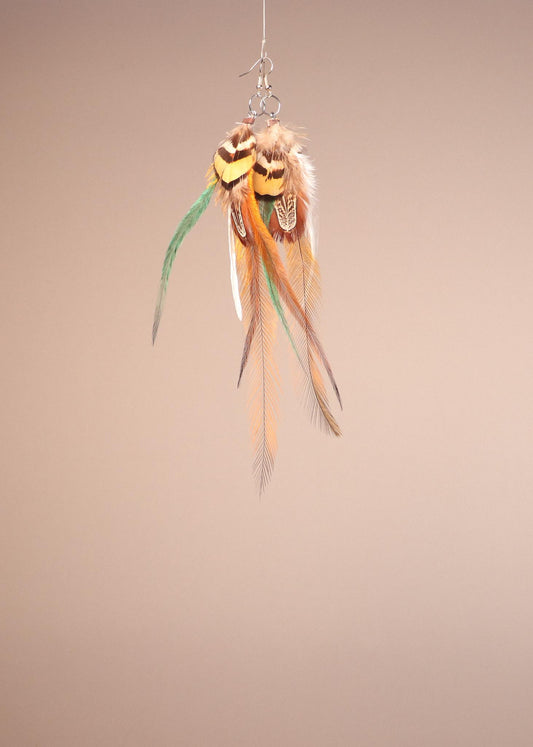 Brown, Green, Amber Reeves Venery Pheasant/Emu